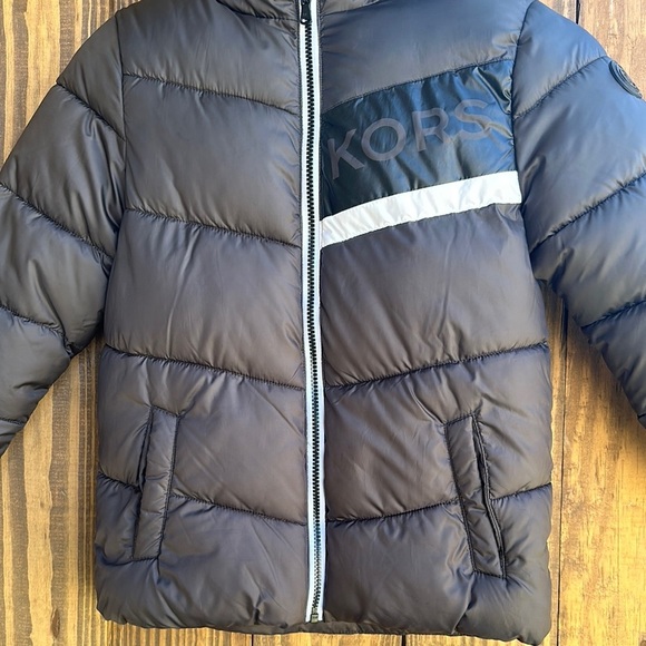 Michael Kors Black Puffer Jacket - Picture 3 of 16